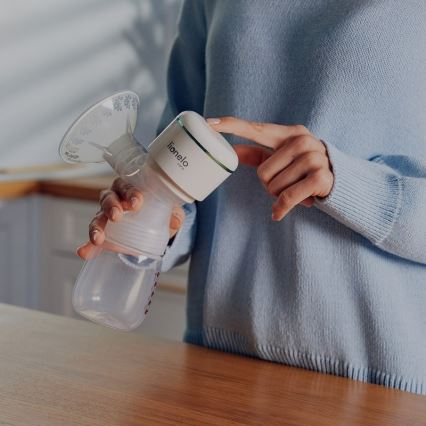 Lionelo - Tire-lait électrique rechargeable FIDI PLUS 5V 1200 mAh 180 ml