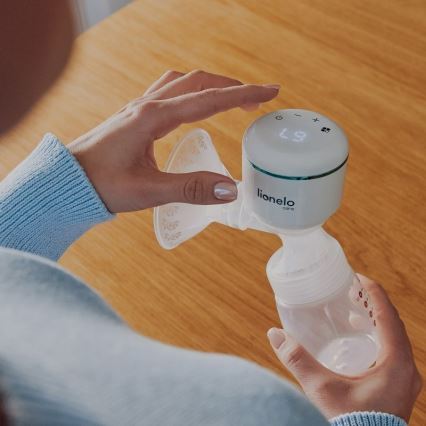 Lionelo - Tire-lait électrique rechargeable FIDI PLUS 5V 1200 mAh 180 ml