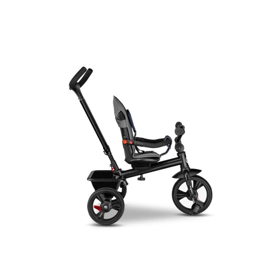 Lionelo - Tricycle enfant HAARI bleu foncé/gris