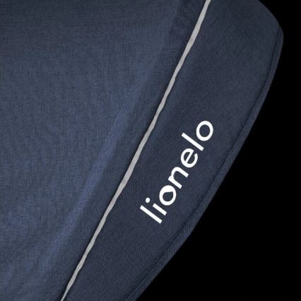 Lionelo - Tricycle enfant HAARI bleu foncé/gris