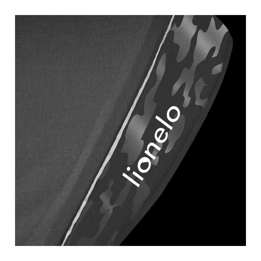 Lionelo - Tricycle enfant HAARI gris/noir