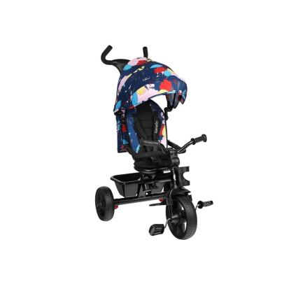 Lionelo - Tricycle enfant HAARI noir/coloré