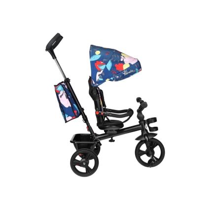 Lionelo - Tricycle enfant HAARI noir/coloré