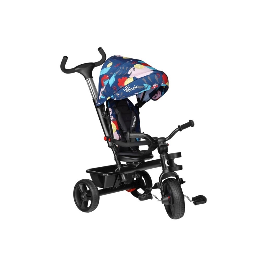 Lionelo - Tricycle enfant HAARI noir/coloré