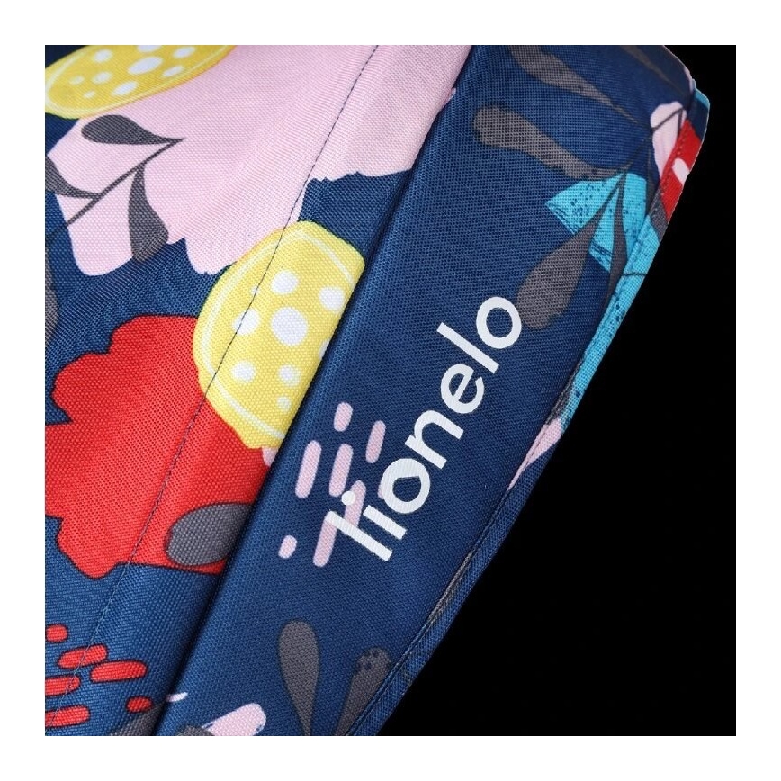 Lionelo - Tricycle enfant HAARI noir/coloré