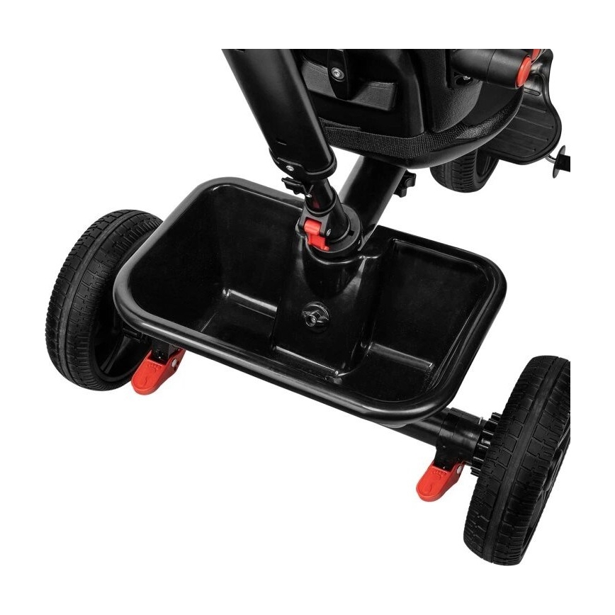Lionelo - Tricycle enfant HAARI noir/coloré