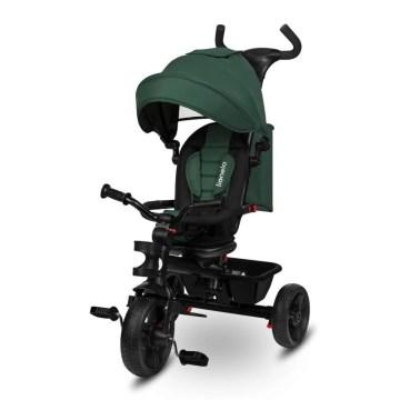 Lionelo - Tricycle enfant HAARI vert/noir