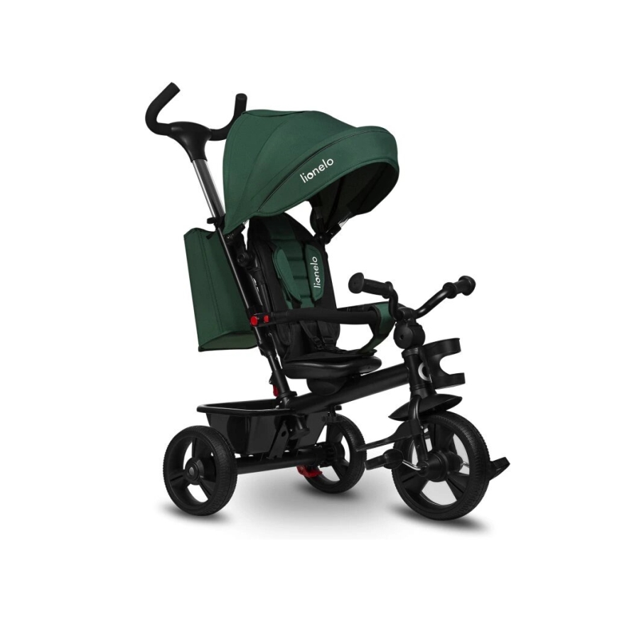 Lionelo - Tricycle enfant HAARI vert/noir