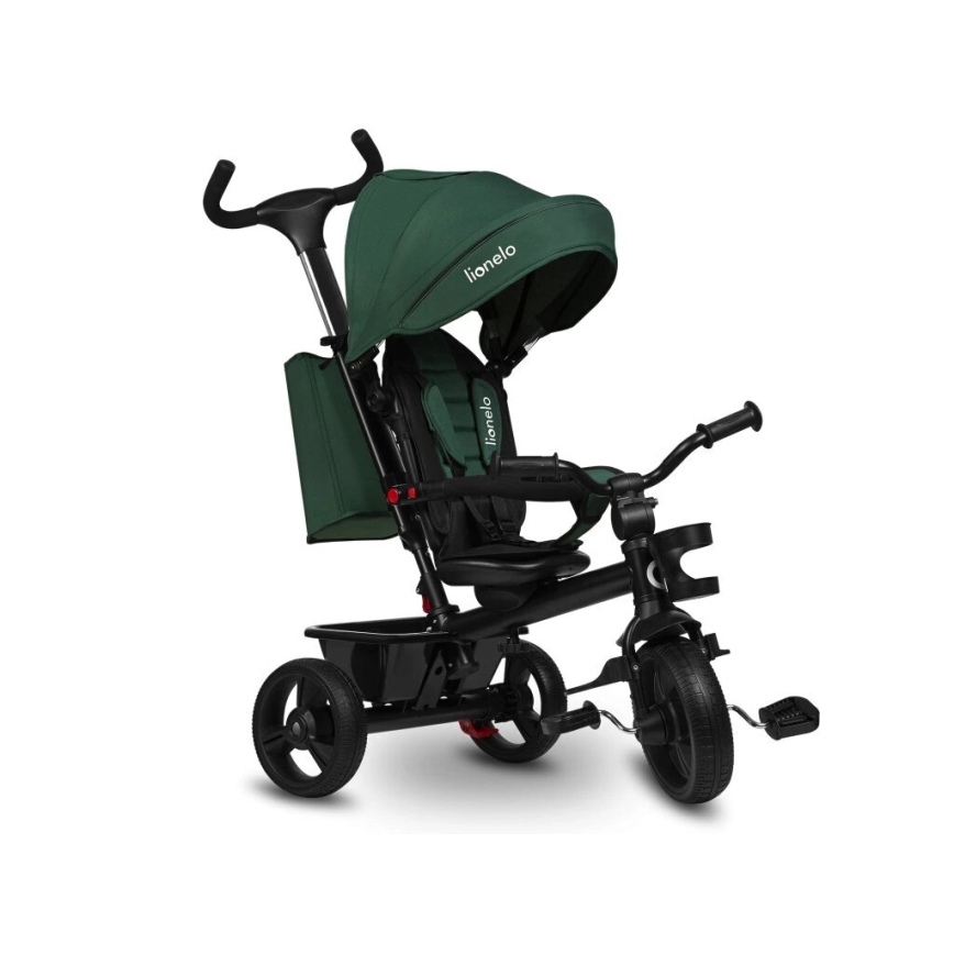 Lionelo - Tricycle enfant HAARI vert/noir
