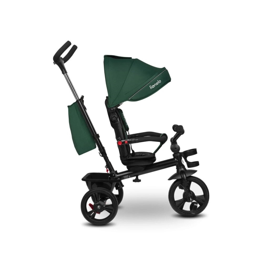 Lionelo - Tricycle enfant HAARI vert/noir
