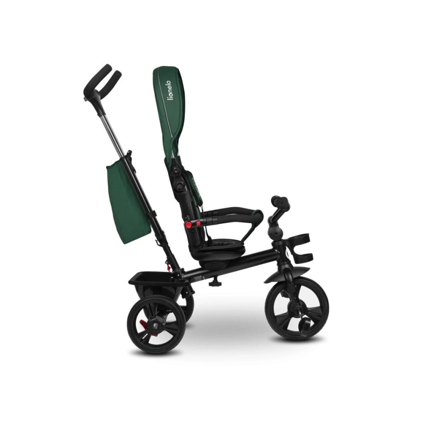 Lionelo - Tricycle enfant HAARI vert/noir