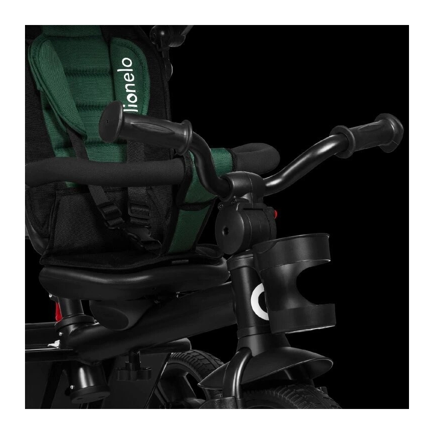 Lionelo - Tricycle enfant HAARI vert/noir