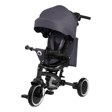 Lionelo - Tricycle enfant TRIS PLUS Grey Stone