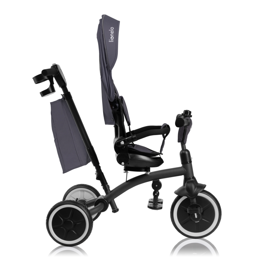 Lionelo - Tricycle enfant TRIS PLUS Grey Stone