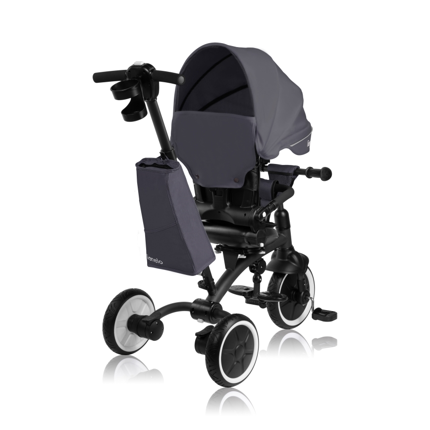 Lionelo - Tricycle enfant TRIS PLUS Grey Stone