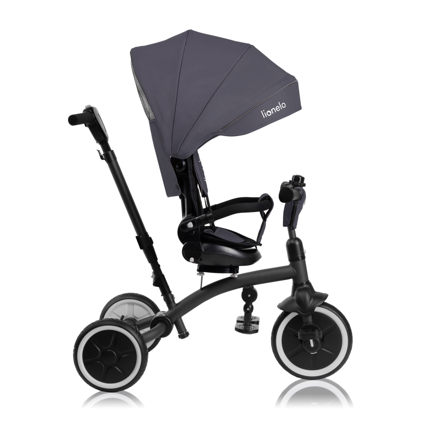 Lionelo - Tricycle enfant TRIS PLUS Grey Stone