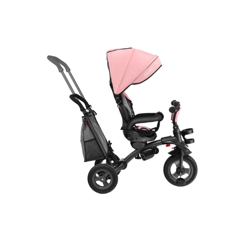 Lionelo - Tricycle enfant TRIS rose/gris