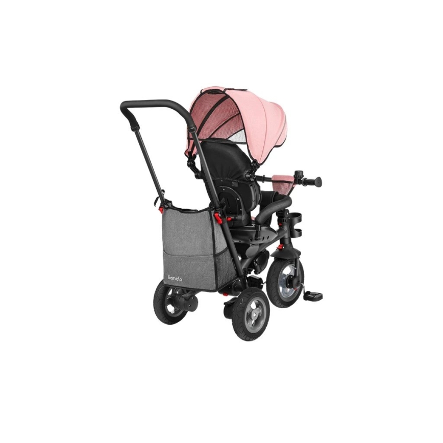 Lionelo - Tricycle enfant TRIS rose/gris