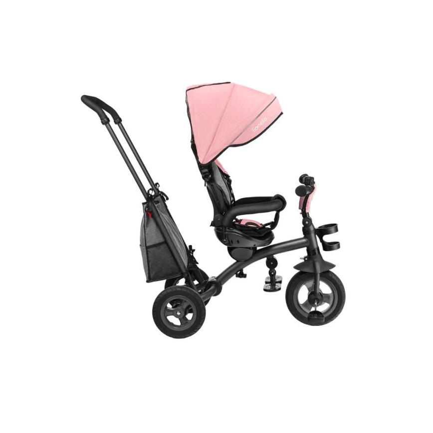 Lionelo - Tricycle enfant TRIS rose/gris