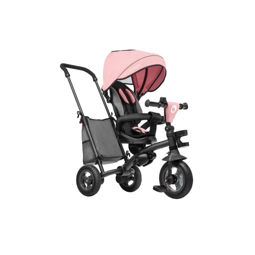 Lionelo - Tricycle enfant TRIS rose/gris
