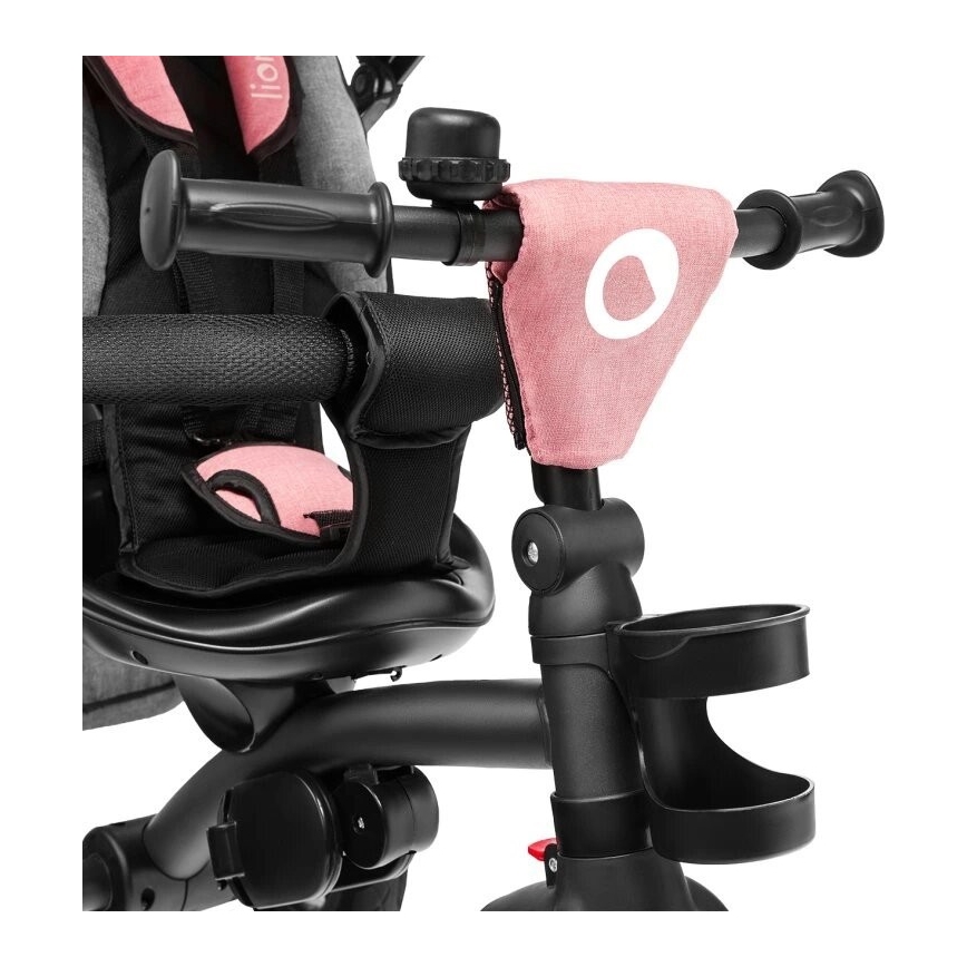 Lionelo - Tricycle enfant TRIS rose/gris