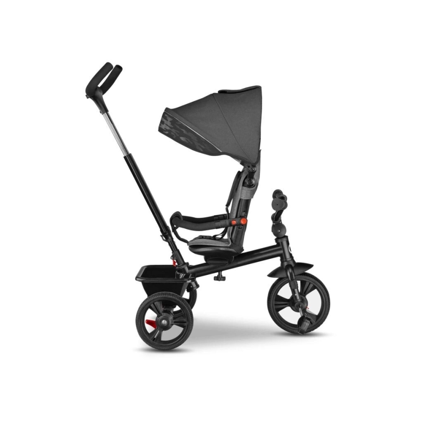 Lionelo - Tricycle HAARI pour enfant, gris/noir