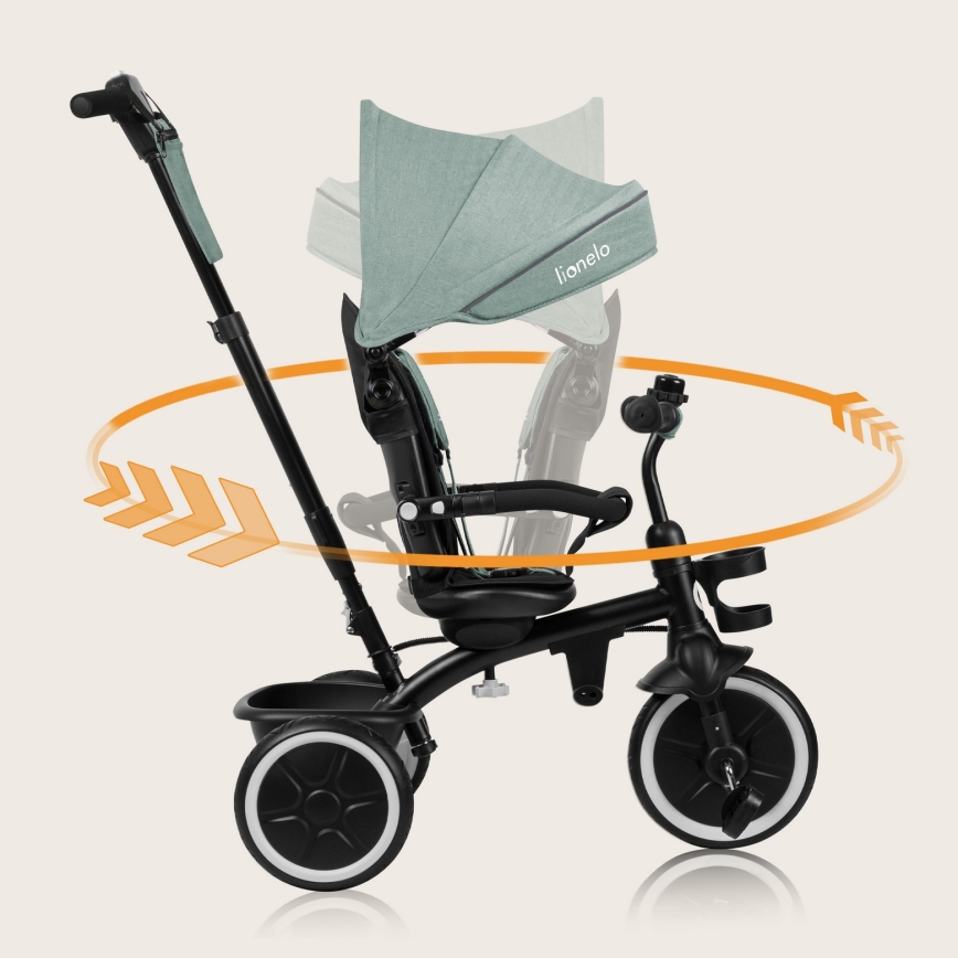 Lionelo - Tricycle pour enfant BERRY Vert Forêt