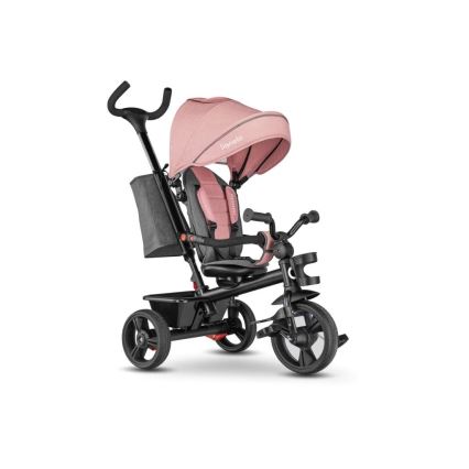 Lionelo - Tricycle pour enfant HAARI rose/gris