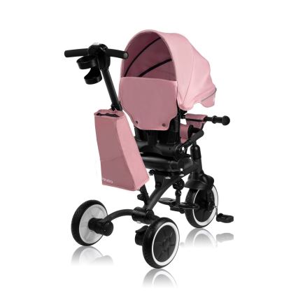 Lionelo - Tricycle pour enfant TRIS PLUS Rose