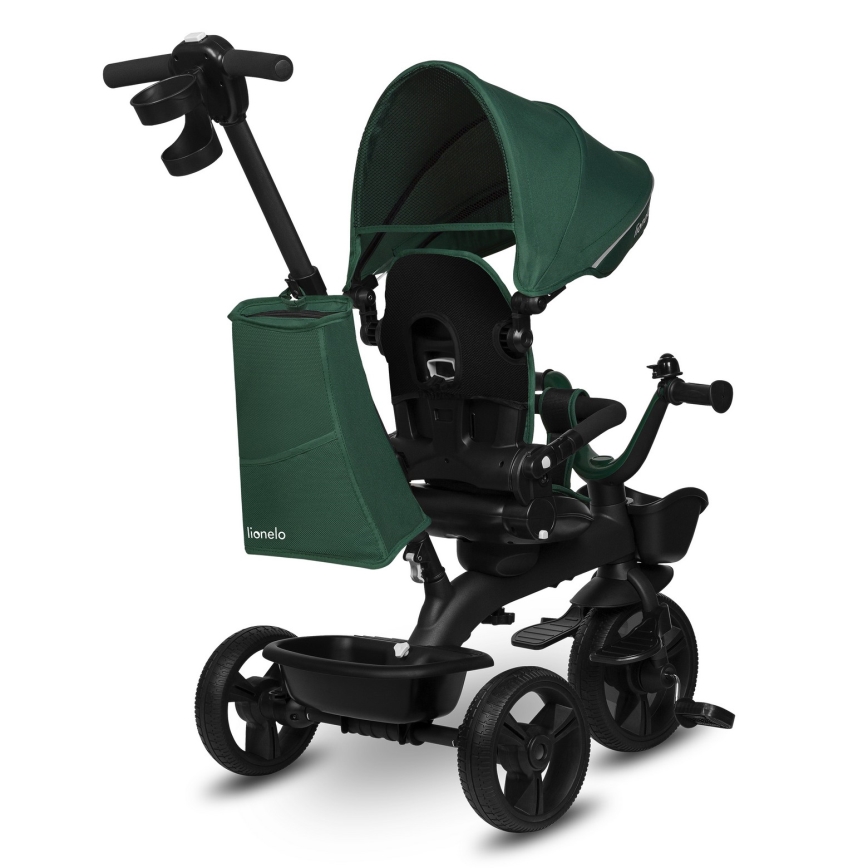 Lionelo - Tricycle pour enfants KORI Émeraude Verte