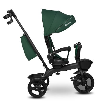 Lionelo - Tricycle pour enfants KORI Émeraude Verte