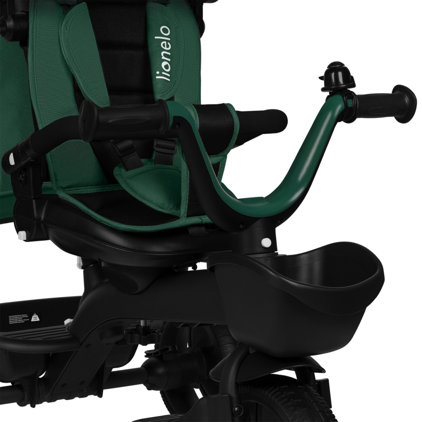 Lionelo - Tricycle pour enfants KORI Émeraude Verte