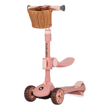 Lionelo - Trottinette enfant 2en1 FRANKY rose