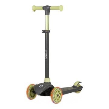 Lionelo - Trottinette enfant JESSY gris/vert