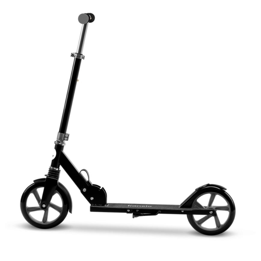 Lionelo - Trottinette enfant LUCA noire