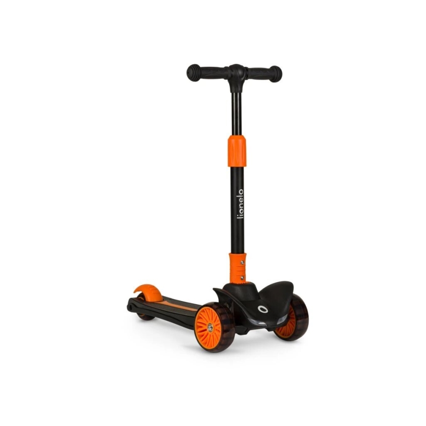 Lionelo - Trottinette enfant TIMMY 3xAA orange/noire