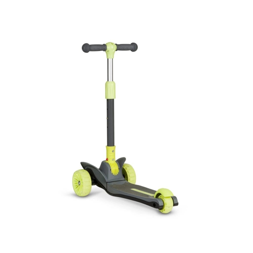 Lionelo - Trottinette enfant TIMMY 3xAA vert/gris