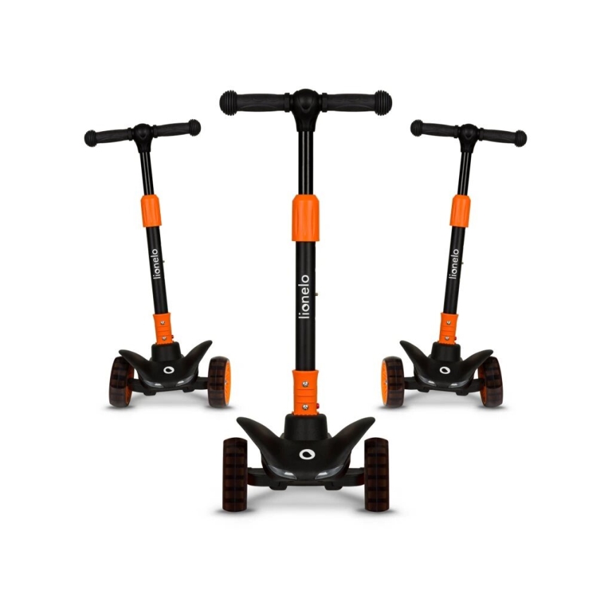 Lionelo - Trottinette enfant TIMMY orange/noir
