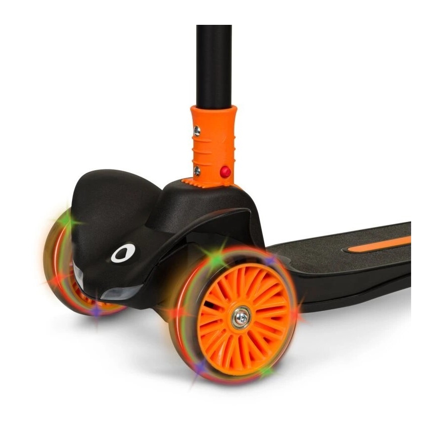 Lionelo - Trottinette enfant TIMMY orange/noir