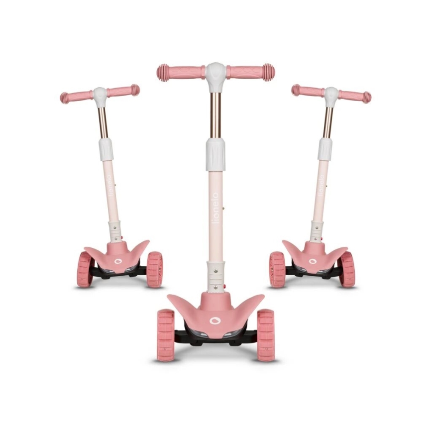 Lionelo - Trottinette enfant TIMMY rose