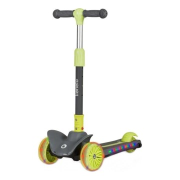 Lionelo - Trottinette enfant TIMMY vert/gris