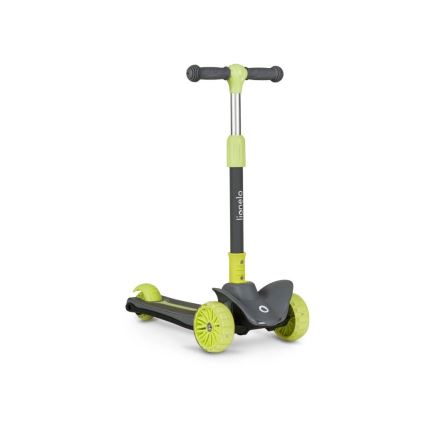 Lionelo - Trottinette enfant TIMMY vert/gris