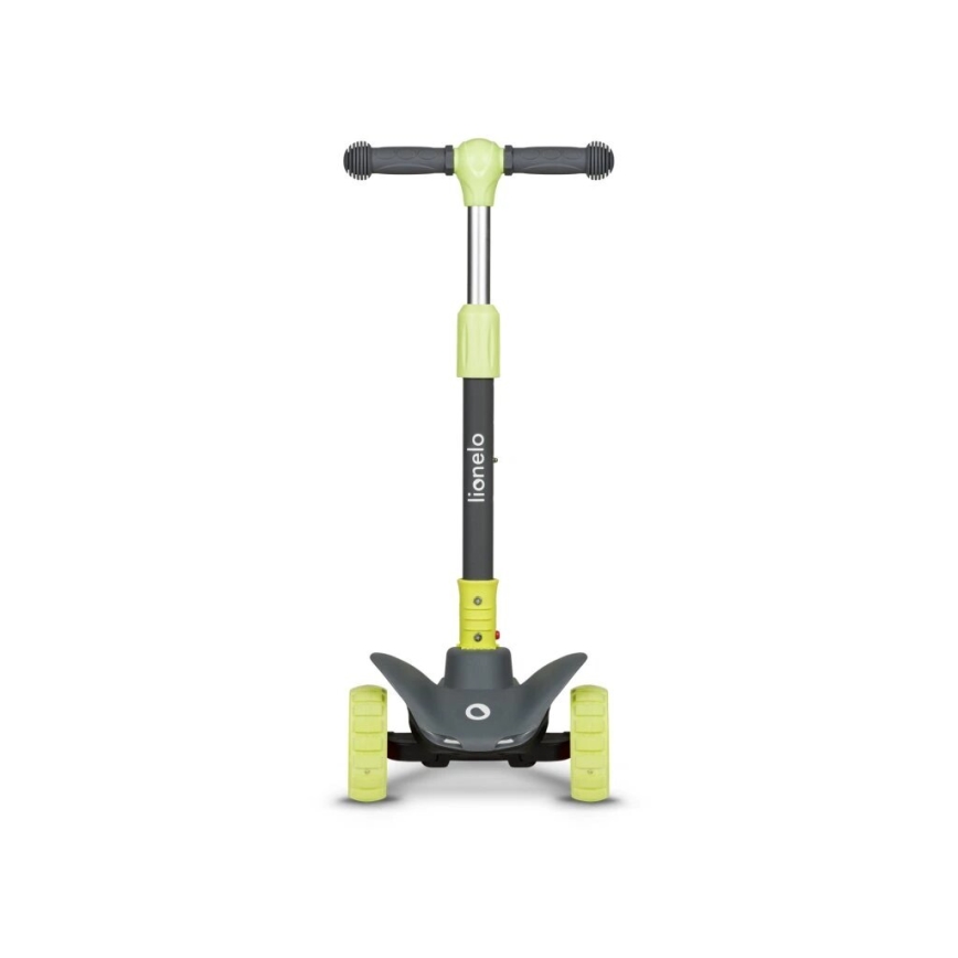 Lionelo - Trottinette enfant TIMMY vert/gris