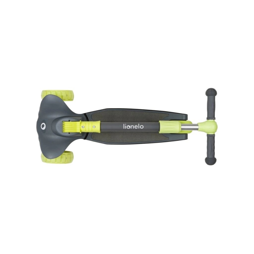 Lionelo - Trottinette enfant TIMMY vert/gris