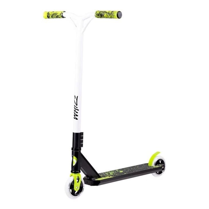 Lionelo - Trottinette enfant WHIZZ noir/blanc/jaune