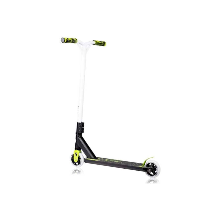 Lionelo - Trottinette enfant WHIZZ noir/blanc/jaune