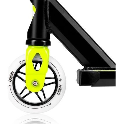 Lionelo - Trottinette enfant WHIZZ noir/blanc/jaune