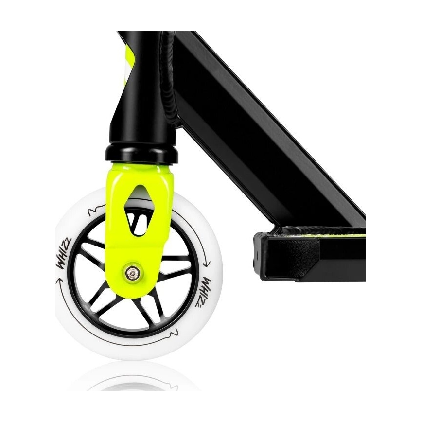 Lionelo - Trottinette enfant WHIZZ noir/blanc/jaune