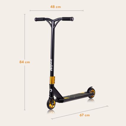 Lionelo - Trottinette enfant WHIZZ noir