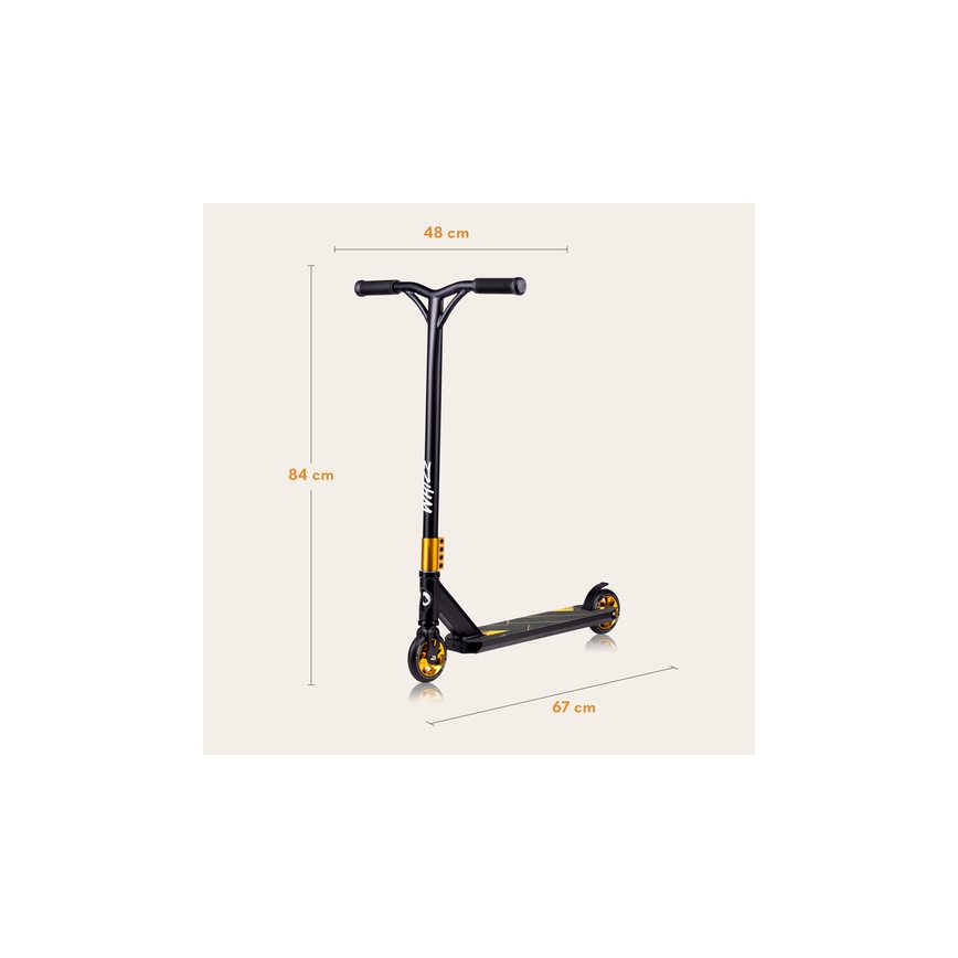 Lionelo - Trottinette enfant WHIZZ noir